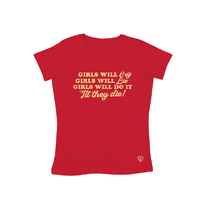 Girls Will Cry Baby Tee