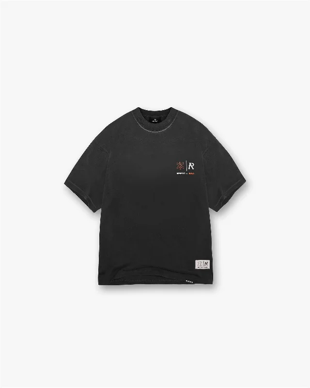 Represent X Marais Logo Lock Up T-Shirt - Aged Black