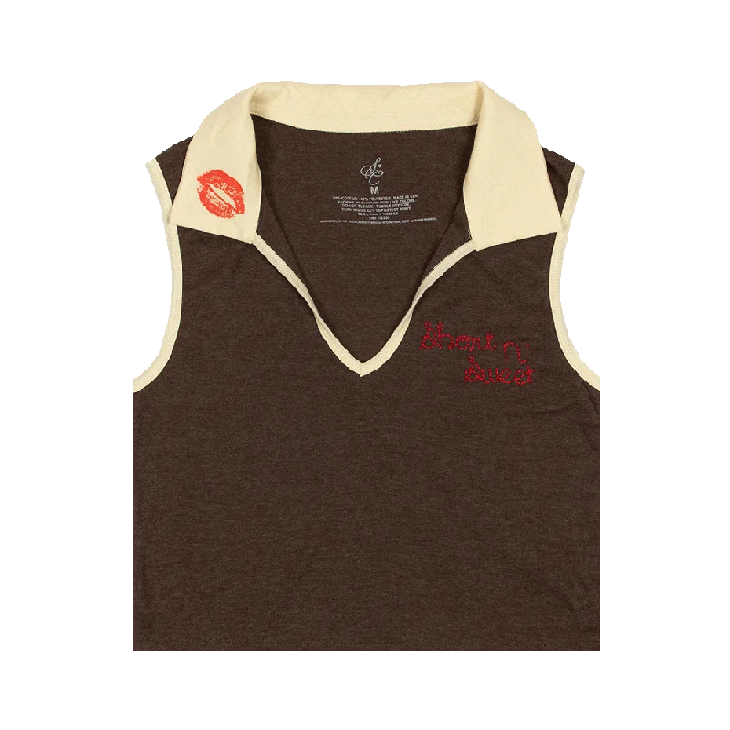 Short n' Sweet Polo Tank