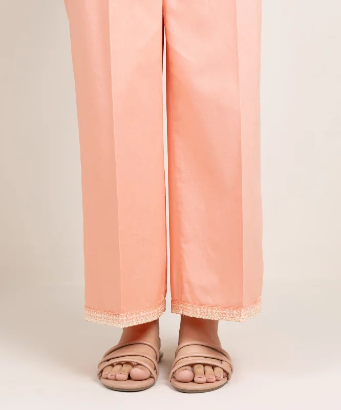 Embroidered Cambric Culottes