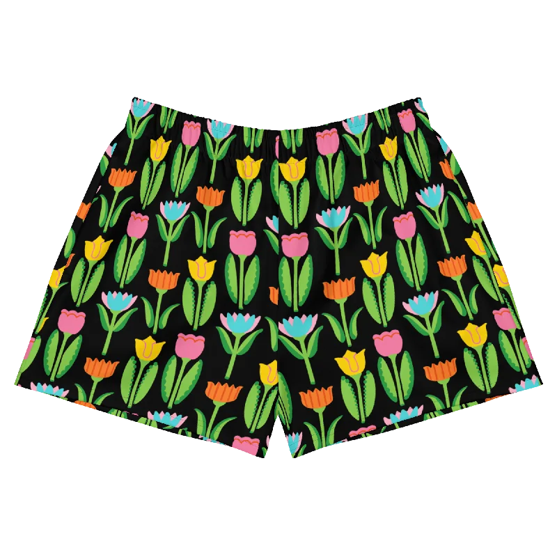 Tulip Garden Athletic Shorts