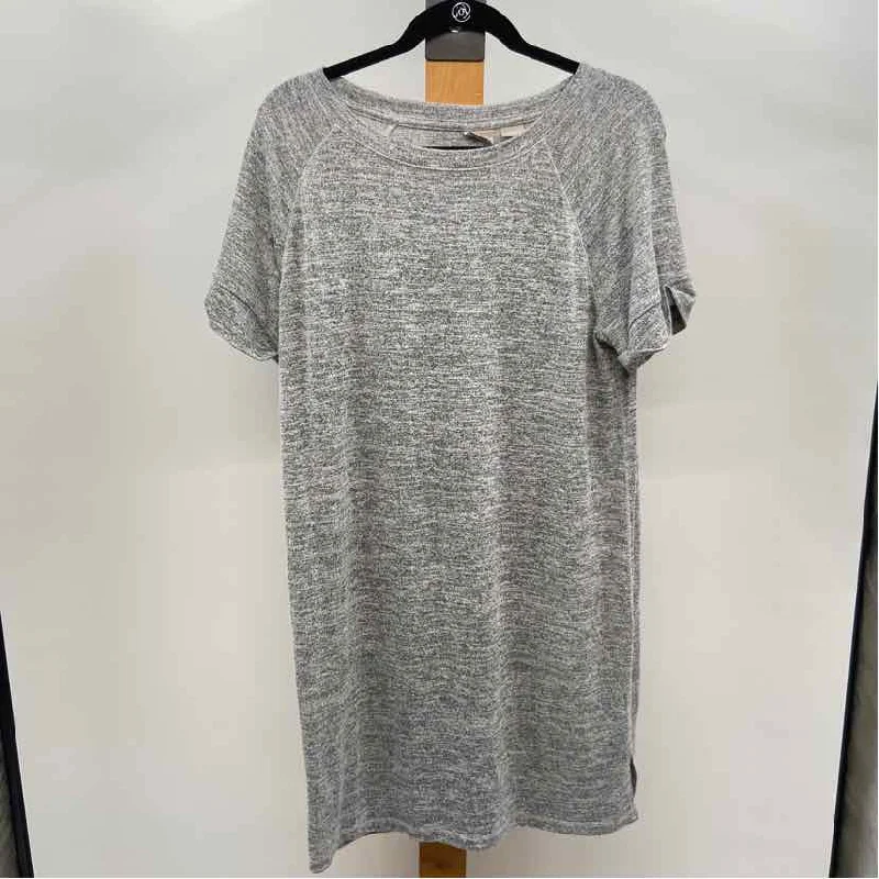 Chico's Women's Size M Gray Heathered Dress