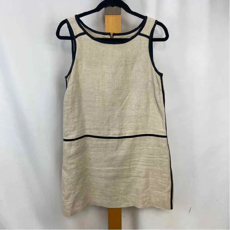 Loft Women's Size 4 Beige Solid Dress