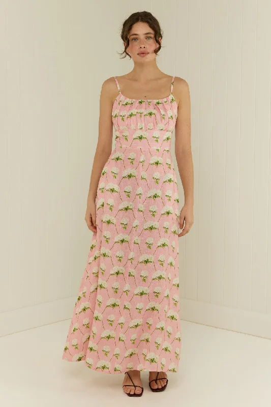 Palm Noosa Ely Dress - Diamond Hydrangea