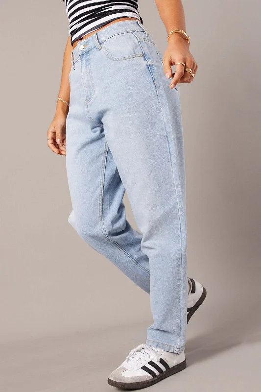 Denim Mom Jean High Rise