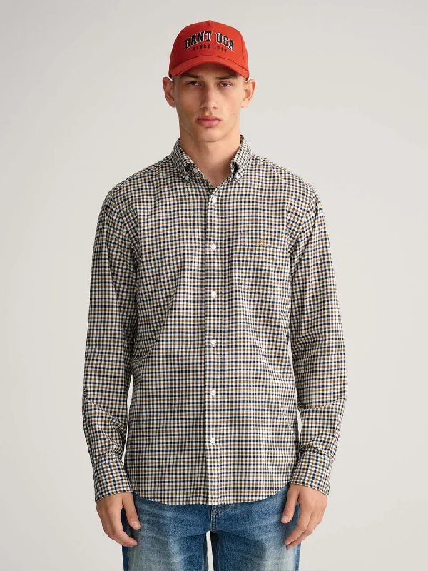 Gant Multi Checked Regular Fit Shirt