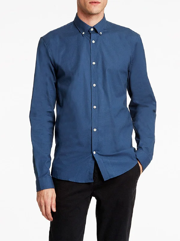 Lindbergh Blue Slim Fit Shirt