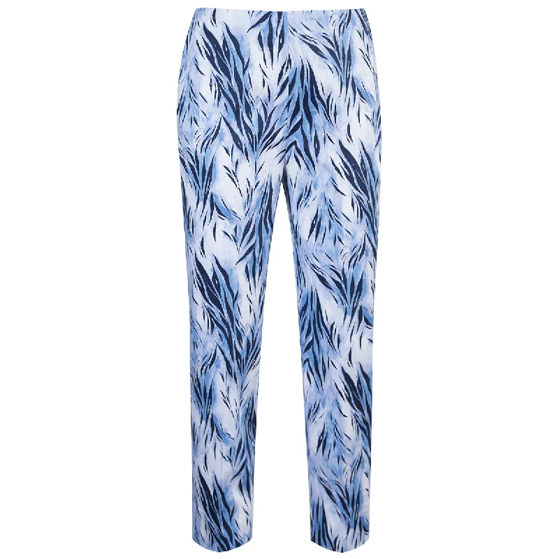 Capri in Blue Wispy Tiger