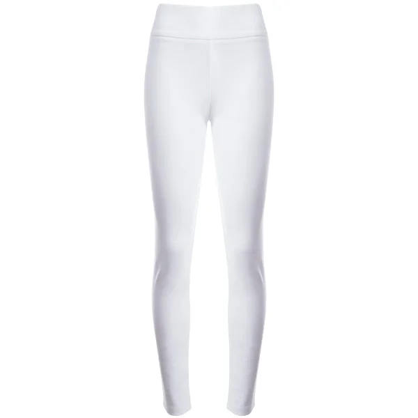 Cotton Knit Pull on Pant in White