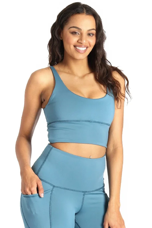 Limitless Sports Bra - Ocean