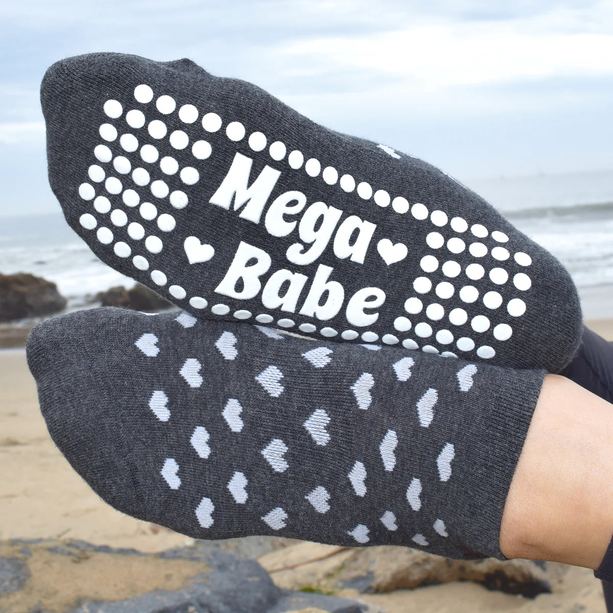 Mega Babe - Grip Socks (Barre / Pilates)