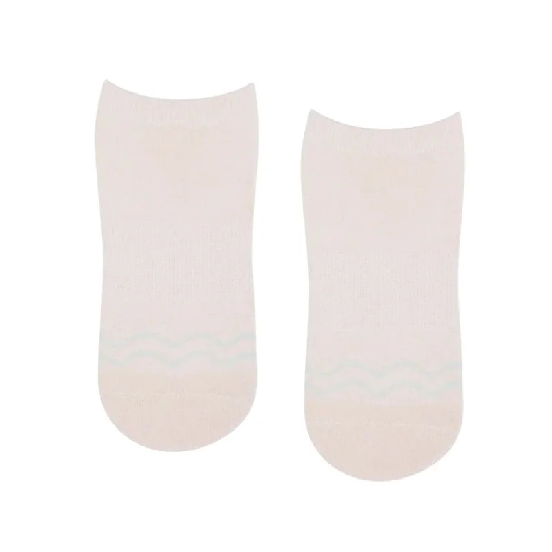 Classic Low Rise Grip Socks - Miami Deco (Barre / Pilates)