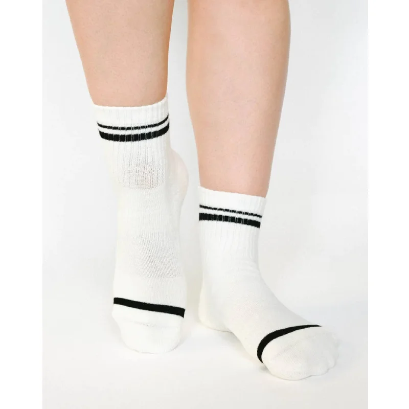 Varsity Ankle Grip Socks - (Barre/Pilates)