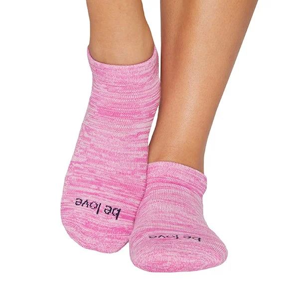 Be Love - Marbled Aster Grip Socks (Barre / Pilates)