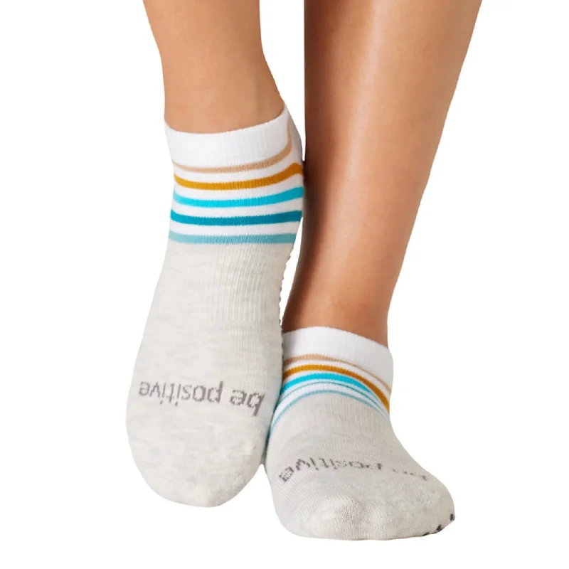 Be Positive - Venice Evermore Grip Socks (Barre/Pilates)