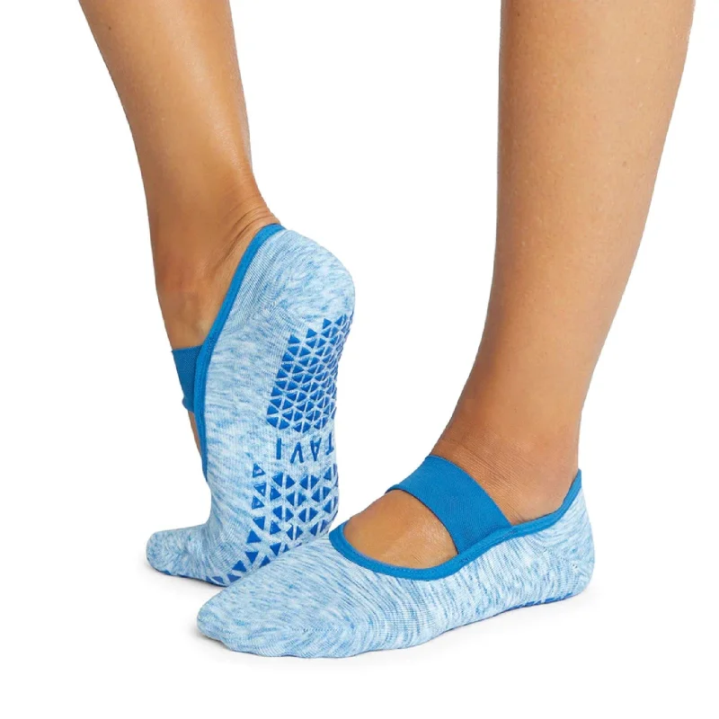 Lola Grip Socks - Ocean Melange (Pilates / Barre)